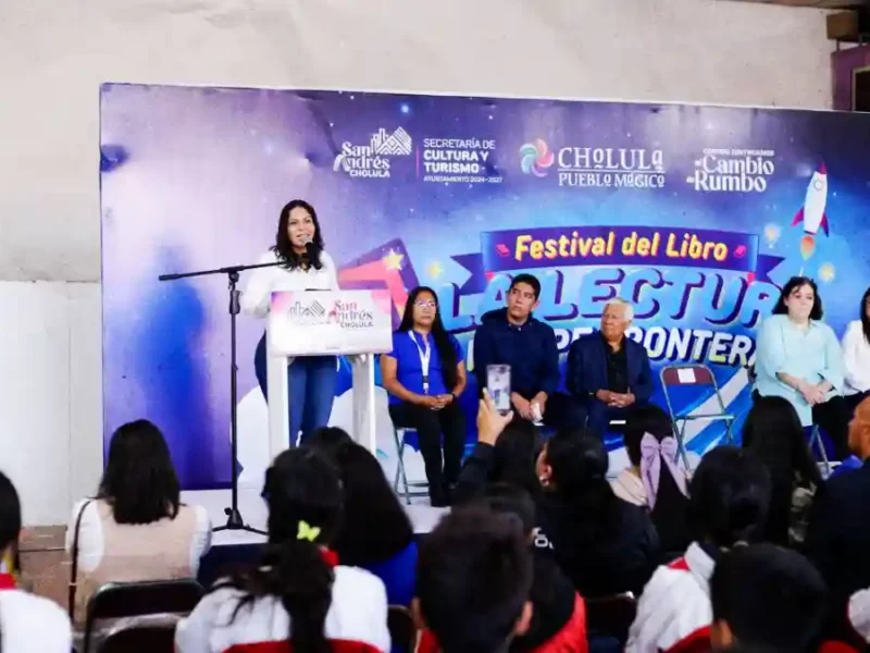 Celebra San Andrés Cholula su primer Festival del Libro
