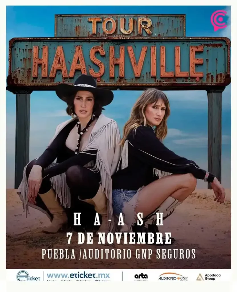 Ha Ash llega al Auditorio GNP Seguros Puebla su tour “HaAshVille” 