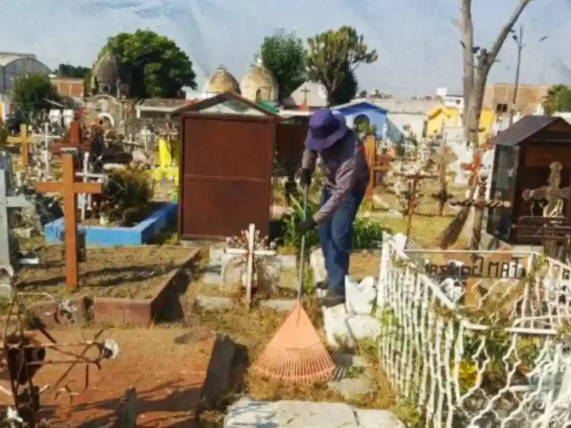 Gobierno de Cholula alista panteones para conmemorar el Día de las Madres