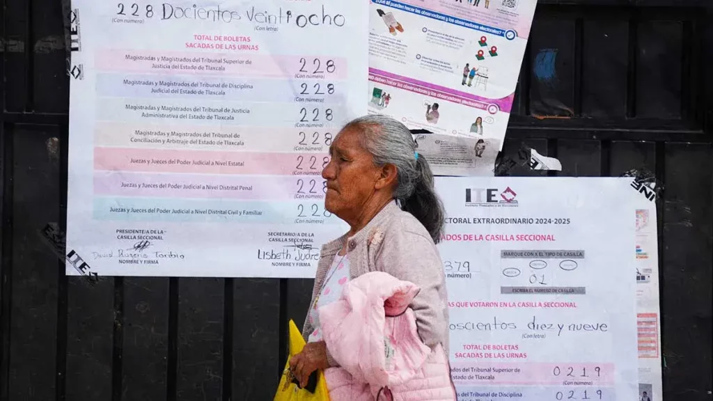 Estiman participación del 9% en Puebla capital durante las elecciones del Poder Judicial 