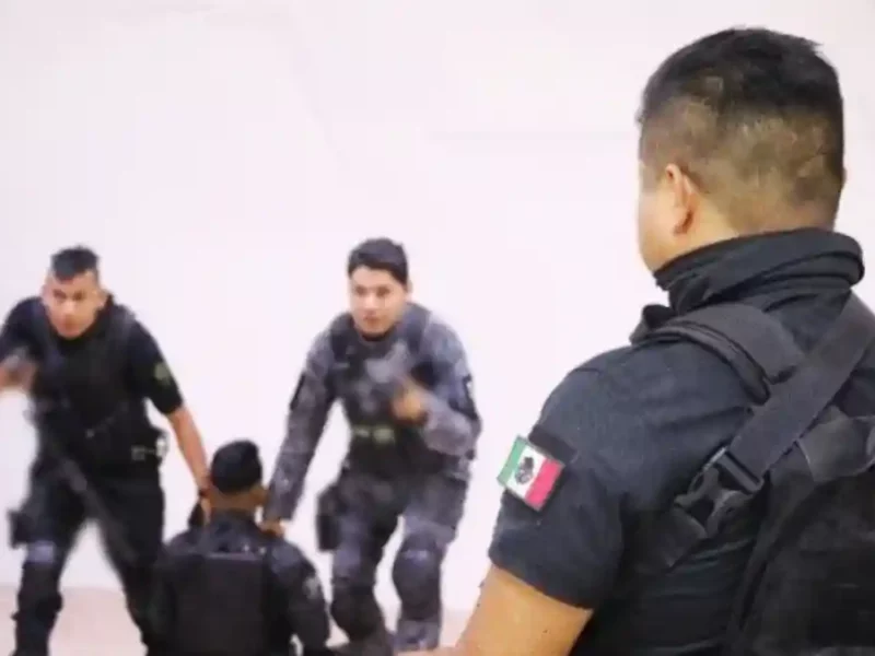 Capacitación especializada fortalece al Grupo Táctico de San Pedro Cholula