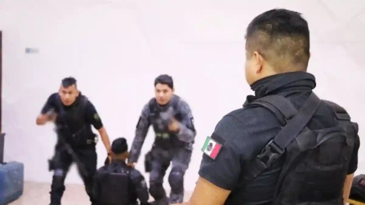 Capacitación especializada fortalece al Grupo Táctico de San Pedro Cholula