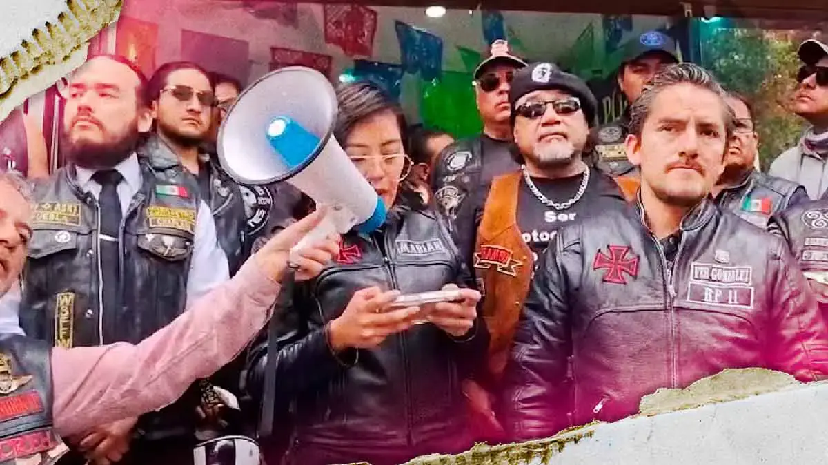 Bikers acusan que Ley Chaleco expondrá a motociclistas en Puebla a extorsiones de la policía