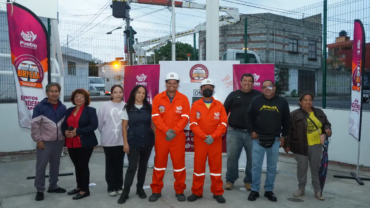 Inaugura Pepe Chedraui modernización total del alumbrado público en Tres Cruces