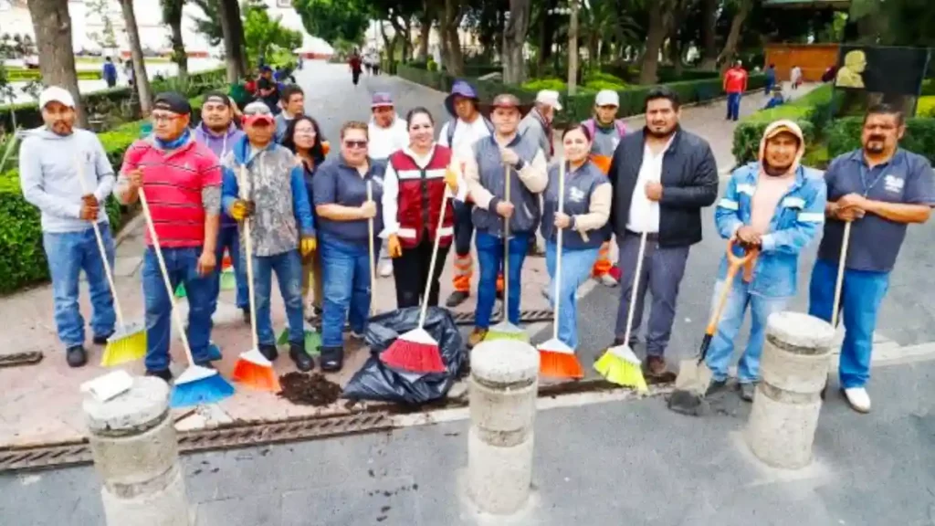 Tonantzin Fernández fortalece acciones de limpieza con el programa “Cholula Te Quiero Limpia”