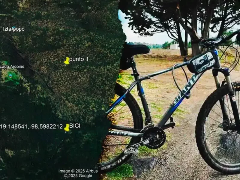 Localizan la bicicleta de José Leroy Mata, ciclista desaparecido durante rodada en el cerro Zapotecas