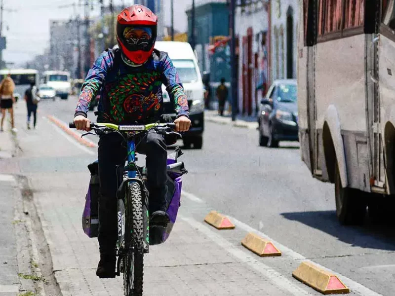 Ciclovías en Puebla crecen un 10% en siete meses