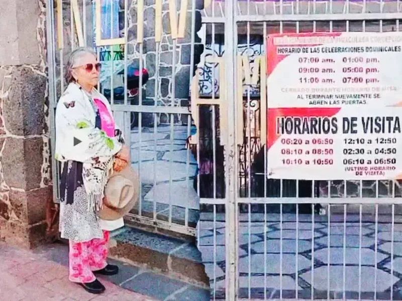 Por “llegar tarde a misa” niegan entrada a mujer en Iglesia de Chignahuapan