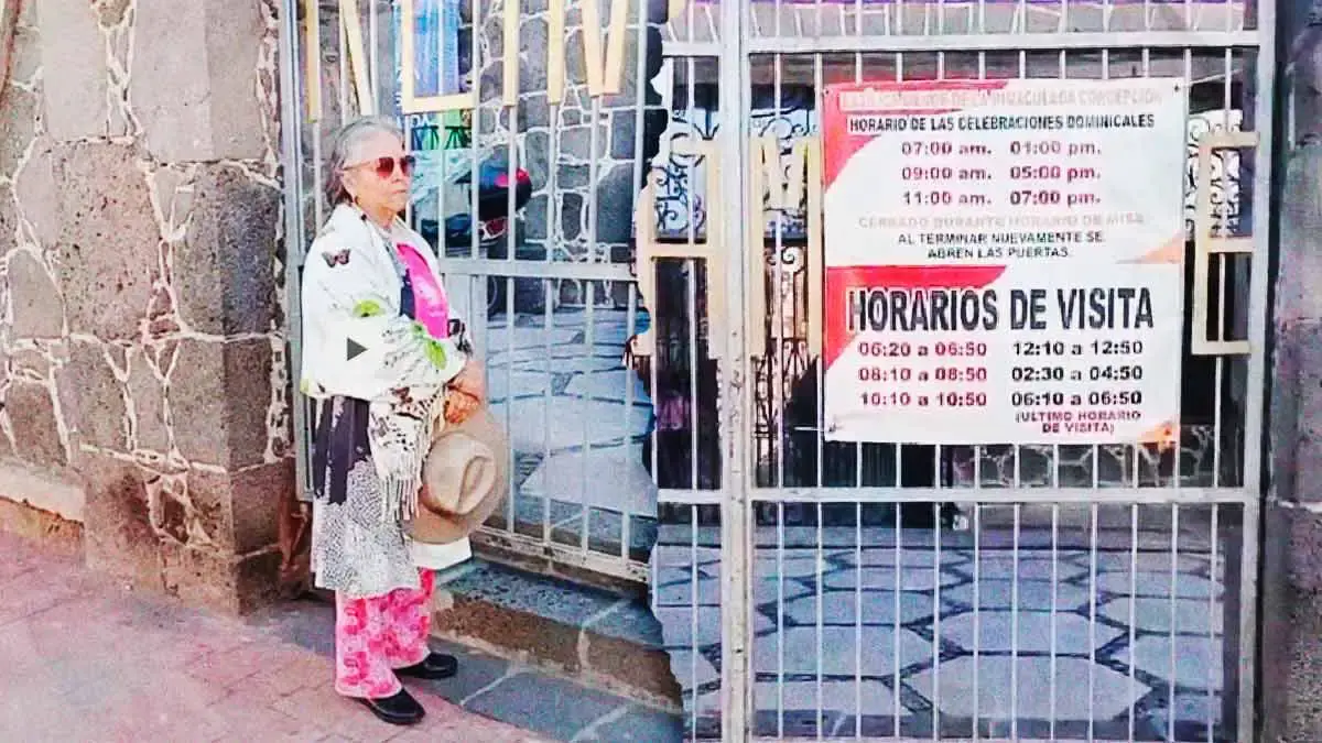 Por “llegar tarde a misa” niegan entrada a mujer en Iglesia de Chignahuapan