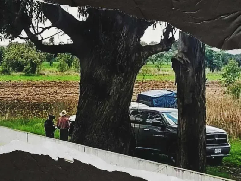 Abandonan cuerpo embolsado en terrenos de labor de Huejotzingo, Puebla