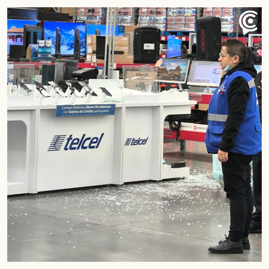 Delincuentes roban más de 30 celulares de Sam's Club Forjadores, Cholula; huyeron en motocicletas
