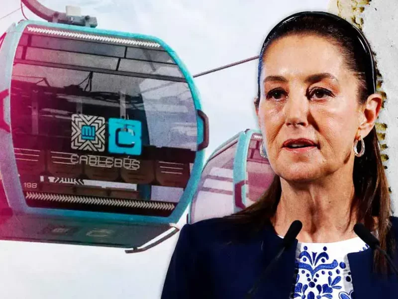 Ofrece Claudia Sheinbaum asesoría para la construcción del cablebus en Puebla
