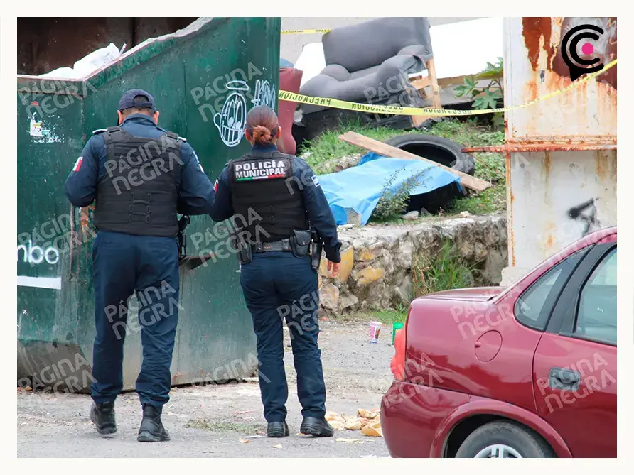 Hombre murió junto a contenedores de basura en Infonavit San Miguel Mayorazgo: aparentemente era indigente