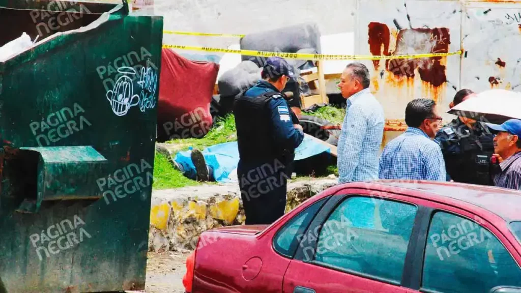 Hombre murió junto a contenedores de basura en Infonavit San Miguel Mayorazgo: aparentemente era indigente