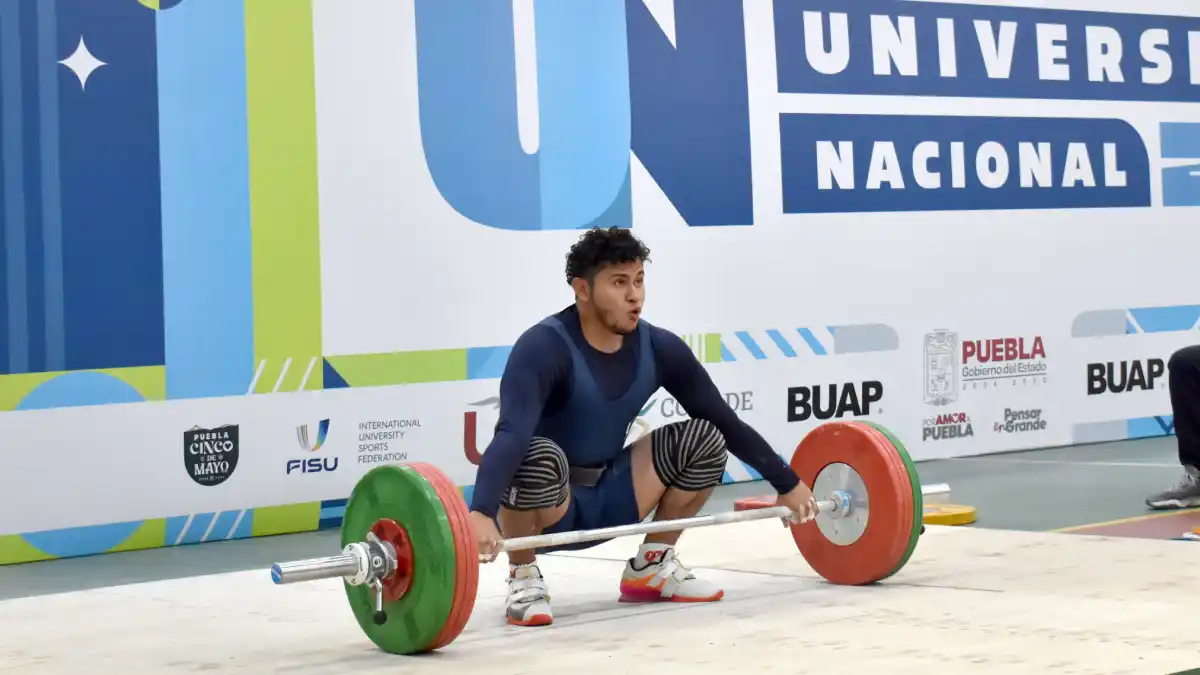 En levantamiento de pesas la BUAP obtiene cinco medallas