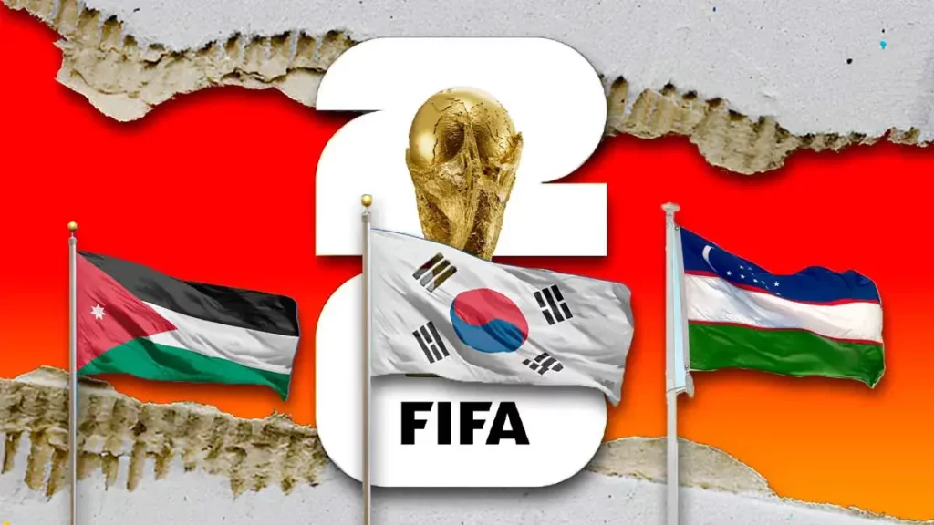 Uzbekistán, Corea del Sur y Jordania son las nuevas selecciones clasificadas al Mundial de 2026