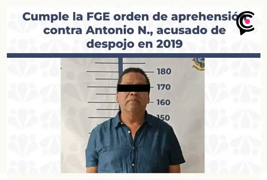 Operador de UPVA 28 de Octubre es detenido en Puebla por despojo con machetes y tubos 