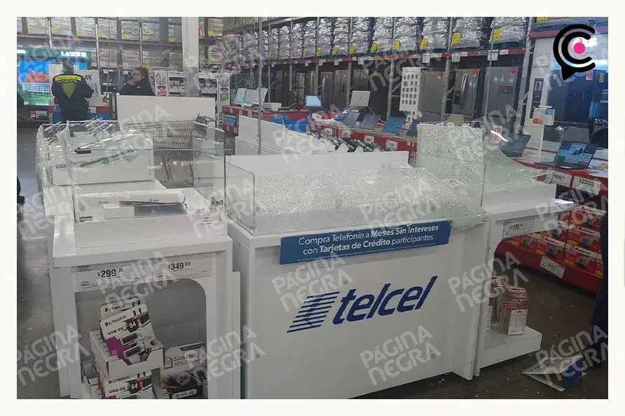 Delincuentes asaltaron el Sam´s Club de La Noria en Puebla; robaron equipos celulares