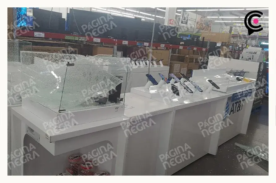 Delincuentes asaltaron el Sam´s Club de La Noria en Puebla; robaron equipos celulares