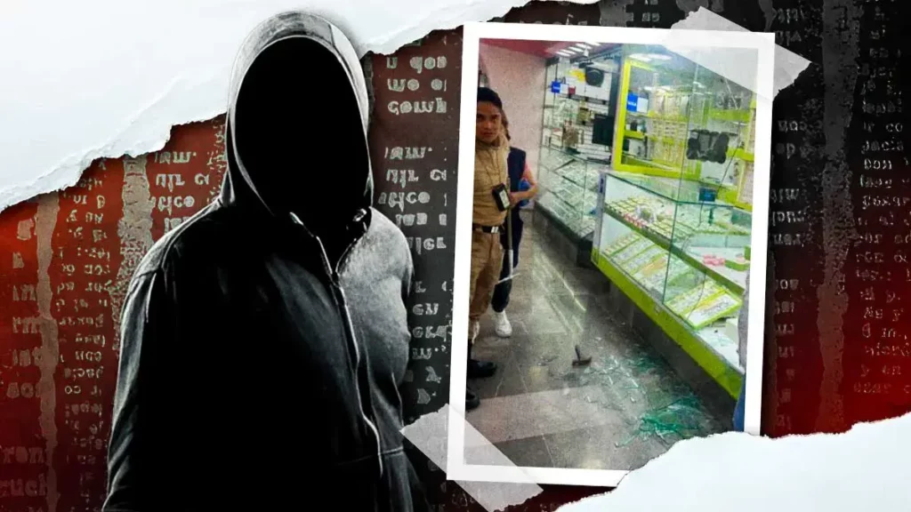 Asaltan el Centro Joyero del Corredor 5 de Mayo de Puebla; así operaron los ladrones