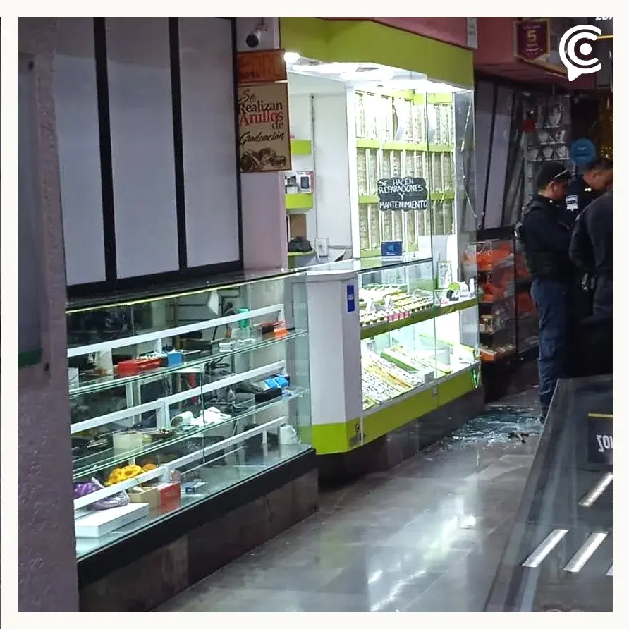 Asaltan el Centro Joyero del Corredor 5 de Mayo de Puebla; así operaron los ladrones