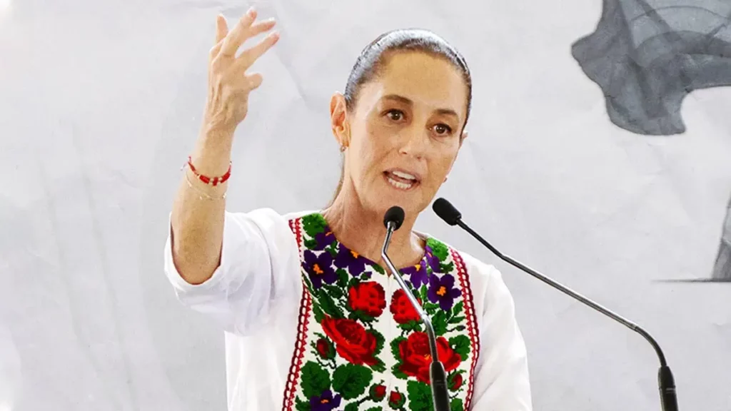 Desde Puebla, Claudia Sheinbaum condena detención de 35 migrantes mexicanos en Los Ángeles 