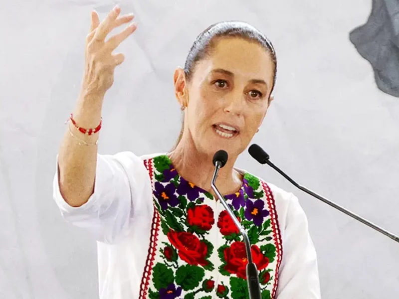 Desde Puebla, Claudia Sheinbaum condena detención de 35 migrantes mexicanos en Los Ángeles 