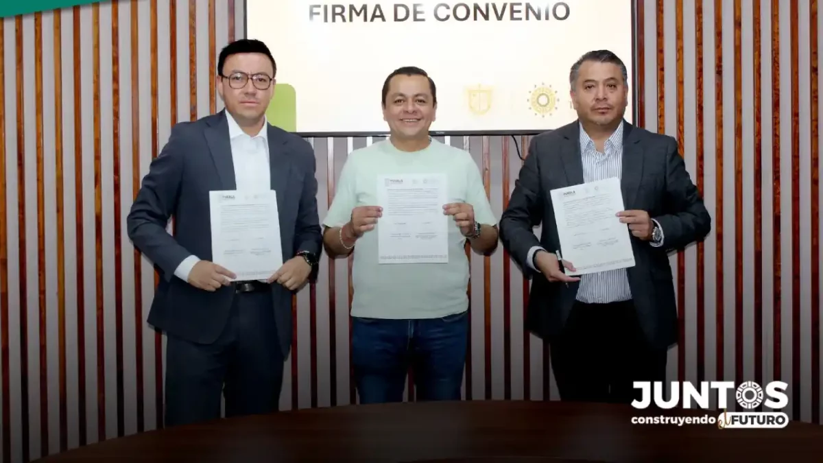 Gobierno de Texmelucan firma convenio de mejora regulatoria con la Subsecretaria de Transformación Digital