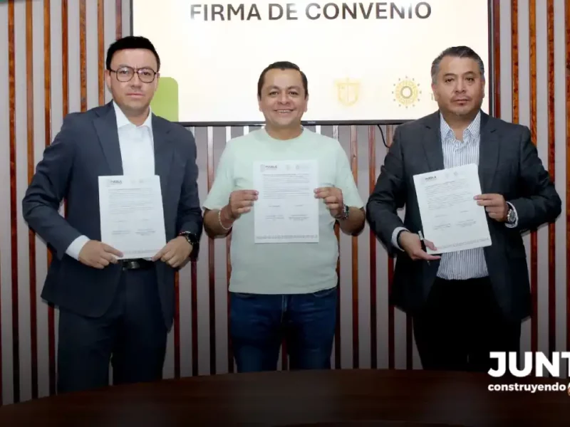 Gobierno de Texmelucan firma convenio de mejora regulatoria con la Subsecretaria de Transformación Digital