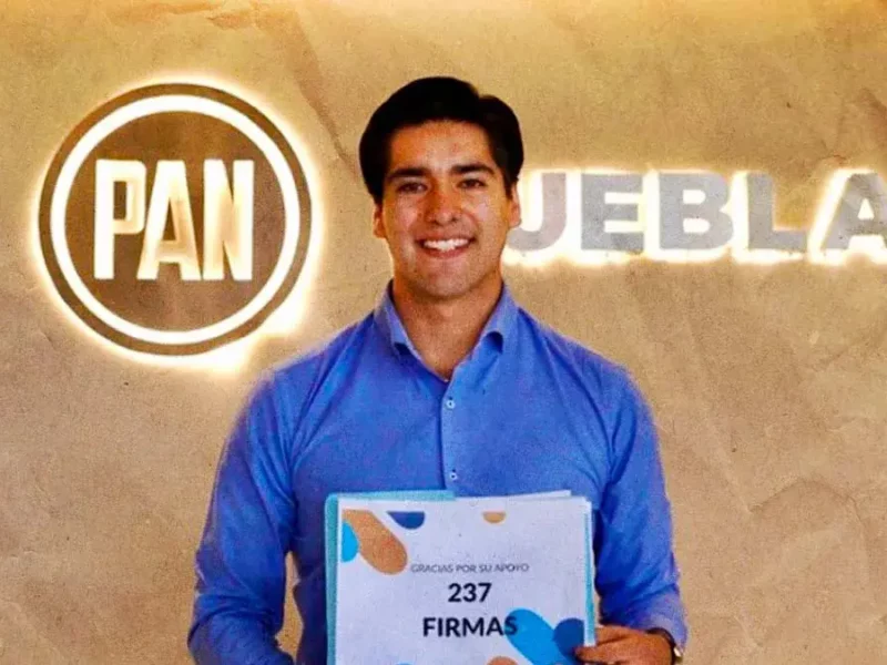 Sharif Elías gana la elección de Acción Juvenil del PAN Puebla; contrincante impugnará los resultados
