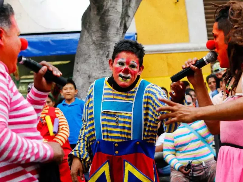 Ayuntamiento de Puebla retira a payasos del Centro Histórico por ofensas al público