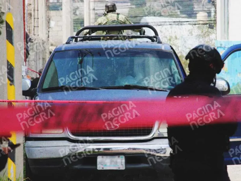 Ejecutan a hombre dentro de una camioneta en Amozoc, Puebla