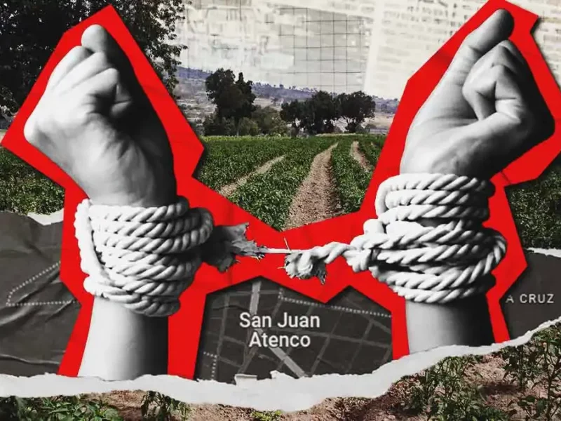 Encuentran cuerpo maniatado y calcinado en terrenos de cultivo de San Juan Atenco, Puebla