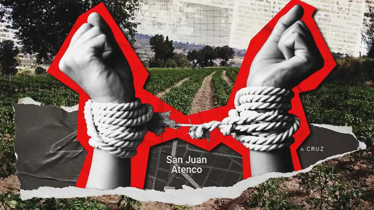Encuentran cuerpo maniatado y calcinado en terrenos de cultivo de San Juan Atenco, Puebla