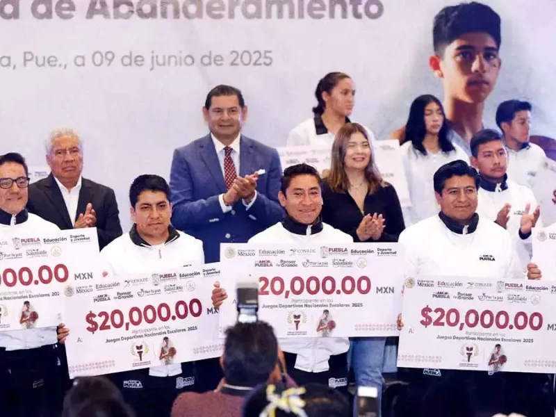 Alejandro Armenta entregará premios económicos a medallistas de los Juegos Deportivos Nacionales Escolares 2025