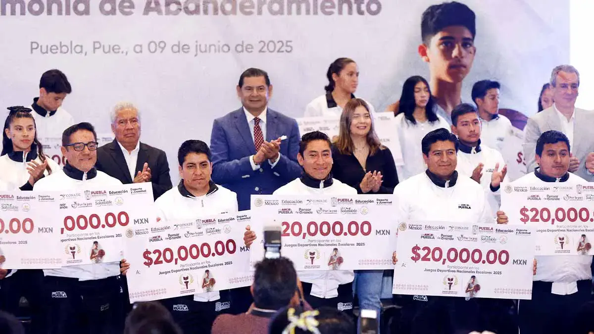 Alejandro Armenta entregará premios económicos a medallistas de los Juegos Deportivos Nacionales Escolares 2025