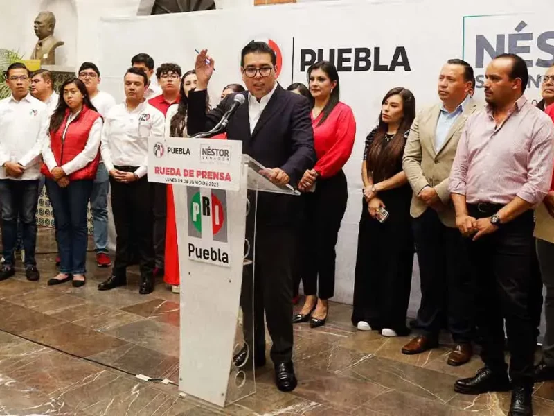 PRI responsabiliza a Morena por crisis de inseguridad en Puebla