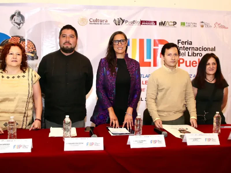 Presenta Gobierno de la Ciudad de Puebla en CDMX la primer Feria Internacional del Libro 2025