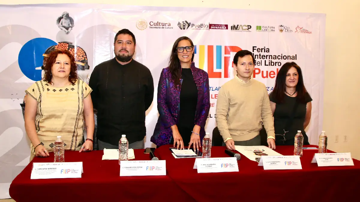 Presenta Gobierno de la Ciudad de Puebla en CDMX la primer Feria Internacional del Libro 2025