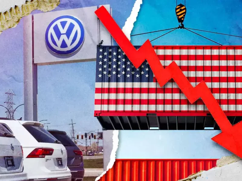 Exportaciones de Volkswagen México a Estados Unidos caen 38% en mayo 2025
