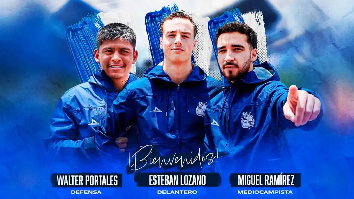 Club Puebla presenta a sus refuerzos para el Apertura 2025
