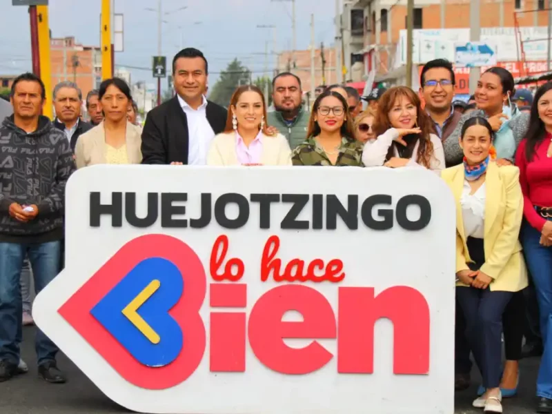 En siete meses de gobierno, Roberto Solís entrega la cuarta carretera rehabilitada en Huejotzingo