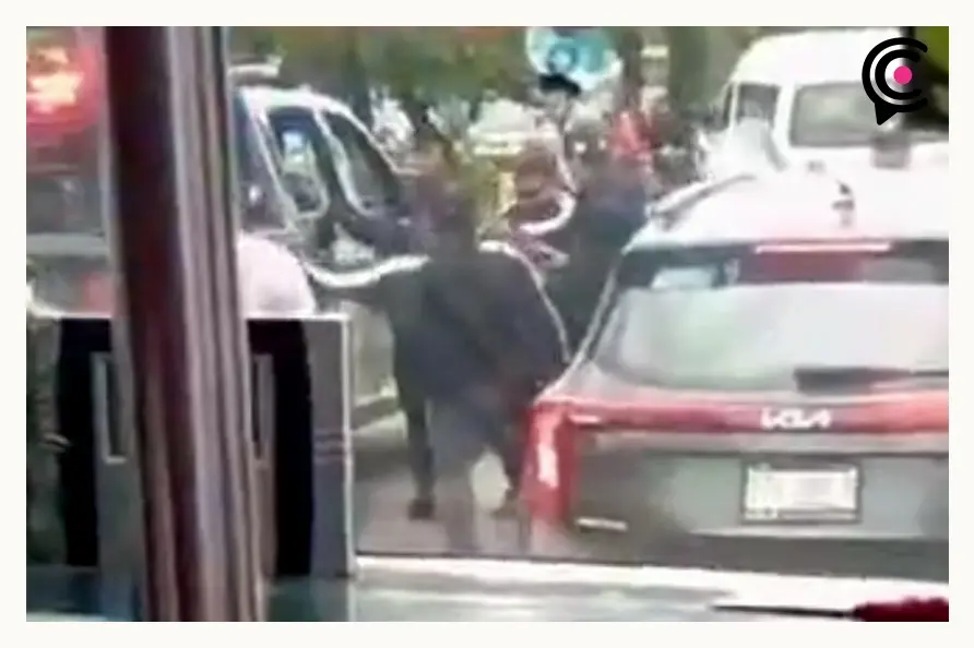 Comerciantes del Mercado Hidalgo y La Cuchilla golpearon a policías municipales en La Loma, Puebla