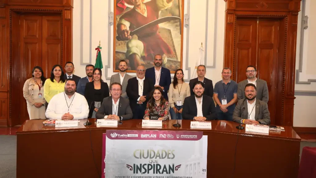 La ciudad de Puebla consolida alianzas internacionales para innovación urbana con Brasil y República Dominicana