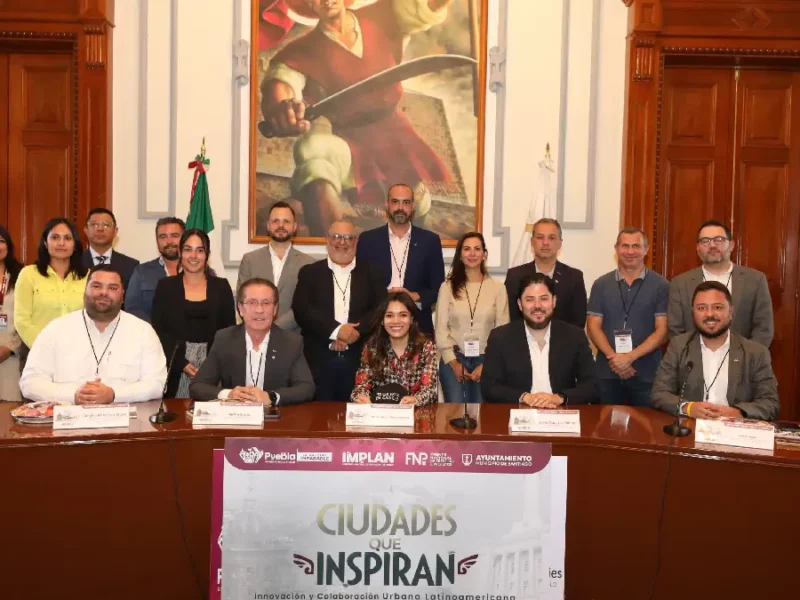 La ciudad de Puebla consolida alianzas internacionales para innovación urbana con Brasil y República Dominicana