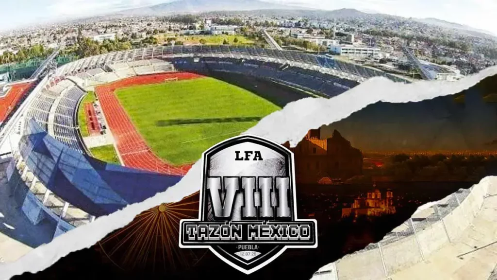 Estadio Olímpico de la BUAP será la sede del Tazón México VIII de la LFA