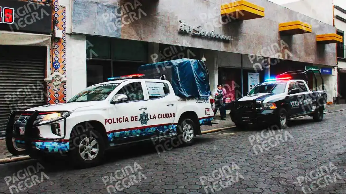 Dan segundo cristalazo en Sanborns del Centro Histórico de Puebla en menos de un mes