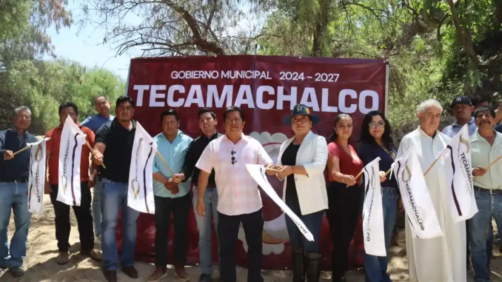 Inicia construcción de un puente en San Mateo Tlaixpan; beneficiará a más de 11 mil habitantes: Mateo Hernández