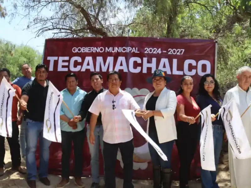 Inicia construcción de un puente en San Mateo Tlaixpan; beneficiará a más de 11 mil habitantes: Mateo Hernández