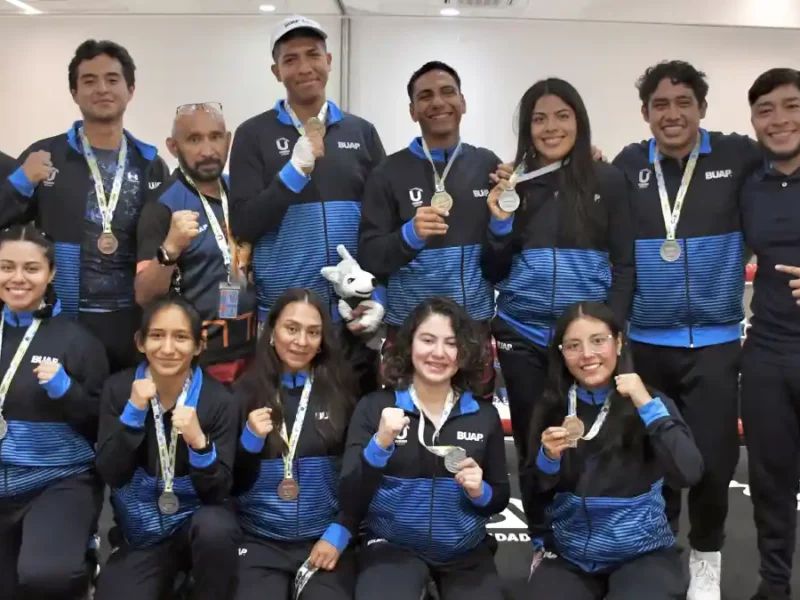 La lucha universitaria, kickboxing y levantamiento de pesas consiguen 27 preseas más para la BUAP